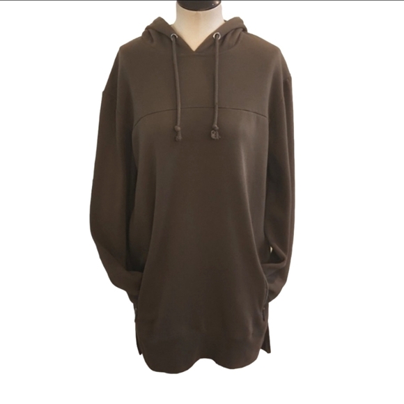 Mens Among equals army green hoodie size Medium - Picture 12 of 13